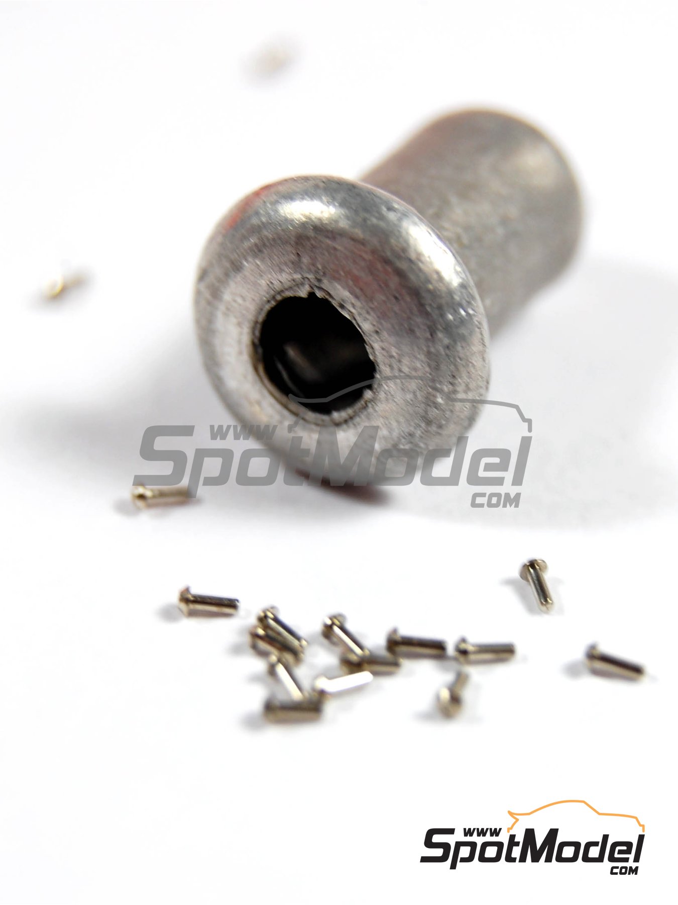 Rivets Hexagonaux 0.9mm Argent TD23238 - Top Studio - Neufs - Pour Modélisme